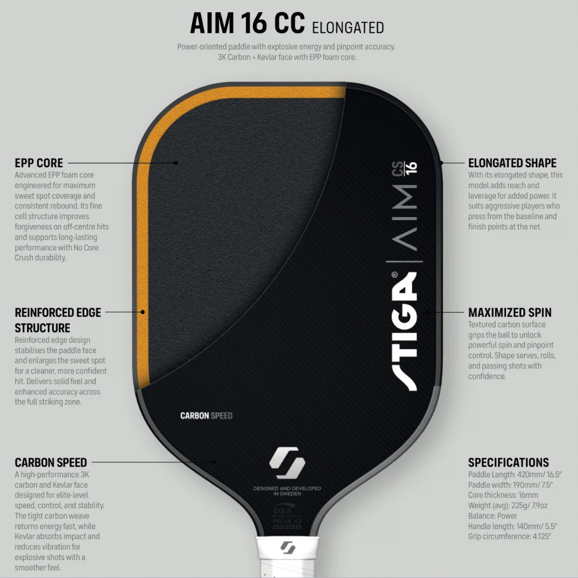 AIM CS 16 Elongated