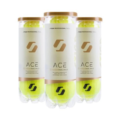 Boite de balles Padel ACE 3-PACK