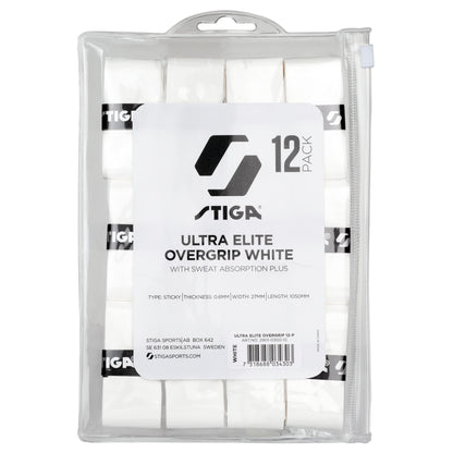 Ultra Elite Surgrips Blanc 12-PACK