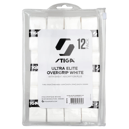 Ultra Elite Surgrips Blanc 12-PACK